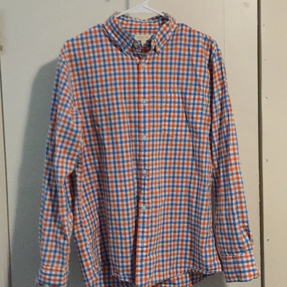 ⭐️ Men’s Sonoma Button-Up Shirt Size M VGUC